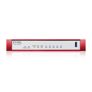 ZYXEL USGFLEX50HP-EUCI01F Межсетевой экран/ Межсетевой экран Zyxel USG FLEX 50HP, 1xRJ-45: 1G PoE+ (
