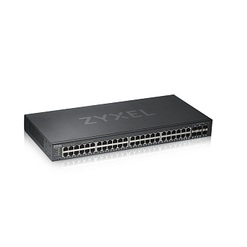 ZYXEL GS1920-48V2-EU0101F Коммутатор/ ZYXEL GS1920-48v2 Hybrid Smart switch ZYXEL Nebula Flex, 44xGE