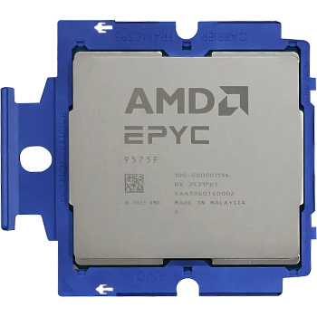 Процессор серверный/ CPU SP5 AMD EPYC 9575F (64C/128T, 3.3/5GHz, 256MB, 400W) OEM