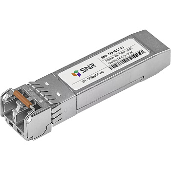 SNR SNR-SFP+C57-70 Модуль/ Модуль SFP+ CWDM оптический, дальность до 70км (23dB), 1570нм