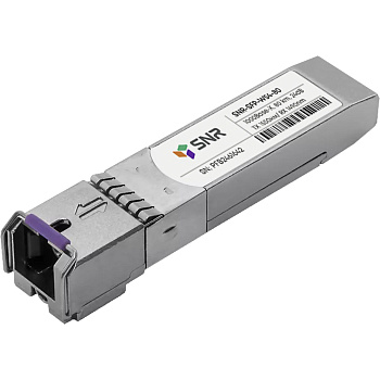 SNR SNR-SFP-W54-80 Модуль/ Модуль SFP WDM, дальность до 80км (24dB), 1550/1490нм