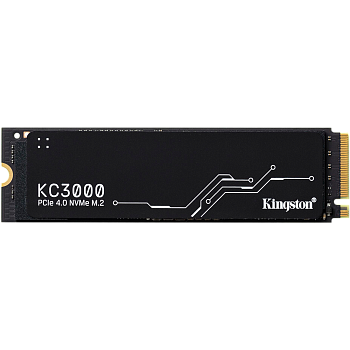 Kingston SSD KC3000, 4096GB, M.2(22x80mm), NVMe, PCIe 4.0 x4, 3D TLC, R/W 7000/7000MB/s, IOPs 1 000 