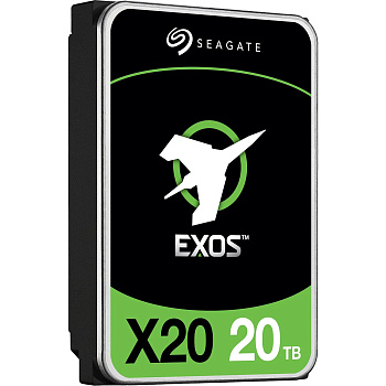 Жесткий диск/ HDD Seagate SATA3 20Tb Exos X20 7200 256Mb (clean pulled) 1 year warranty (replacement