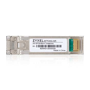 ZYXEL SFP25G-SR-ZZ0101F Трансивер/ 25G SFP28 Transceiver Zyxel SFP25G-SR, Duplex LC, Multi-Mode (850