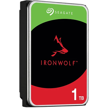 HDD Seagate SATA IRONWOLF 1TB 5400rpm 256Mb 1 year warranty (replacement ST1000VN002, ST1000DM014, W