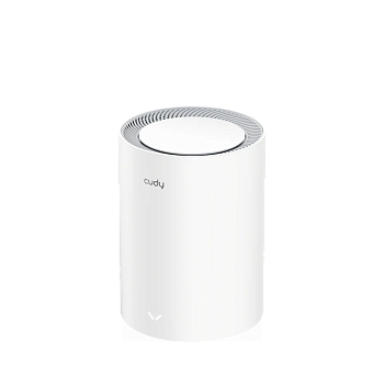 Cudy M3000(1-Pack) Wi-Fi Mesh-система/ AX3000 Wi-Fi 6 Mesh 2.5G Solution 1-Pack, Dual-Band,  Chipset