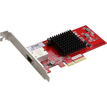 D-Link DXE-810T/B1A Адаптер/ DXE-810T PCI-Express Network Adapter, 1x10GBase-T