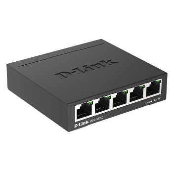 D-Link DGS-1005D/R1A Коммутатор/ Коммутатор, 5x1000Base-T, корпус металл