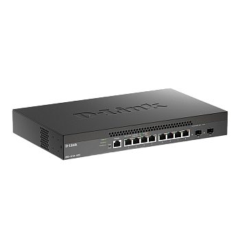 D-Link DXS-1210-10TS/B2A Управляемый коммутатор/ Управляемый L2+ коммутатор, 8x10GBase-T, 2x10GBase-