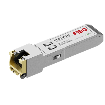 FIBO FT-S1-RJ45 Трансивер/ FIBO FT-S1-RJ45 SFP модуль RJ-45, 1.25G, 100 м, cat 5E
