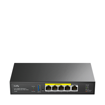 Cudy C200P Маршрутизатор со встроенным контроллером и 5 гигабитными портами (4 порта PoE+)