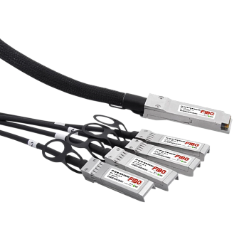 FIBO FT-Q40-4S10-DAC2m Кабель/ FIBO FT-Q40-4S10-DAC2m QSFP+ to 4SFP+ DAC модуль, медный кабель Belde