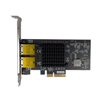 Origo ON425/A1A Сетевой адаптер/ Сетевой адаптер PCI-E x4, Intel X550AT2, 2x10GBase-T/5GBase-T/2.5GB