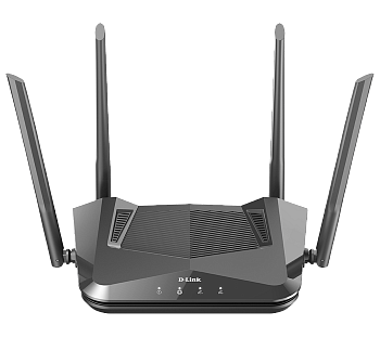 D-Link DIR-X1530/RU/A1A Маршрутизатор/ DIR-X1530 AX1500 Wi-Fi 6 Router, 1000Base-T WAN, 3x1000Base-T