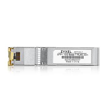 ZYXEL SFP10G-T-ZZ0101F Трансивер/ Zyxel SFP10G-T SFP transceiver with 10G RJ-45 port (10G Base-T), f