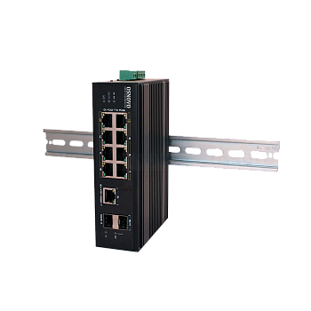 OSNOVO SW-60812/I Коммутатор/ OSNOVO Промышленный PoE коммутатор на 11 портов, 6 *10/100Base-T с PoE