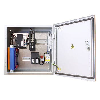 OSNOVO OSS-44TB1(SW-60812/I) Коммутатор/ OSNOVO Уличный коммутатор в корусе из нержавеющей стали с т