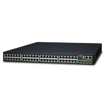 PLANET SGS-6341-48T4X коммутатор/ PLANET Layer 3 48-Port 10/100/1000T + 4-Port 10G SFP+ Stackable Ma
