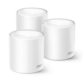 TP-Link Deco X10(3-pack) Точка доступа/ AX1500 Whole Home Mesh Wi-Fi 6 System