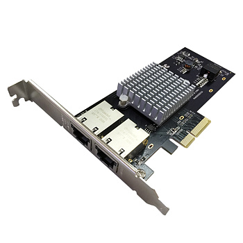 SUNRICH TECHNOLOGY(H.K.) LIMITED N-440 Сетевая карта/ 10G Dual Port RJ45 PCIe Ethernet Adapter with 