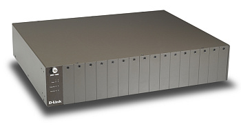 D-Link DMC-1000/A3A Шасси для конверторов/ Chassis-based Media Converter (16 bays)