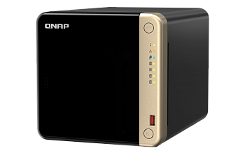 Сетевое хранилище/ SMB QNAPTS-464-8G NAS 4 HDD trays, 4-core Intel Celeron N5105/N5095 2.0-2.9 GHz, 