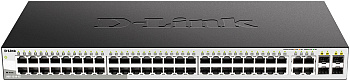 D-Link DGS-1210-52/F2A Коммутатор/ DGS-1210-52/F Smart L2 Switch 48х1000Base-T, 4хCombo 1000Base-T/S