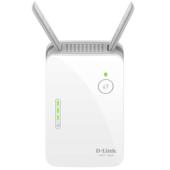 D-Link DAP-1620/RU/B1A расширитель сети/ DAP-1620,DAP-1620/B AC1300 Wi-Fi Extender, 1000Base-T LAN, 