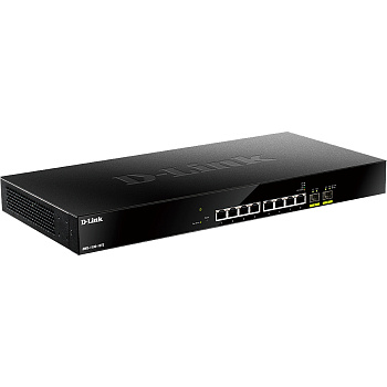 D-Link DMS-1100-10TS/A1A Коммутатор/ DMS-1100-10TS Smart L2 Switch 8x2.5GBase-T, 2x10GBase-X SFP+