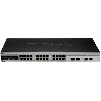 D-Link DES-3526_RFB/A22 Коммутатор/ DES-3526_RFB/A22 Refurbished unit, E-Caps and fans are new, clea