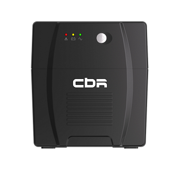 Башенный линейно-интерактивный ИБП/ ИБП CBR [UPS-TWK-101EJ-1000] 1000VA/600W, Schuko CEE 7 x4 outlet