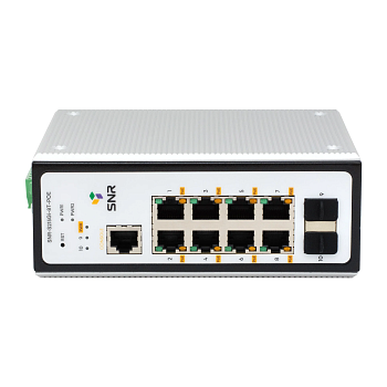 SNR SNR-S215Gi-8T-POE Коммутатор/ Управляемый промышленный POE коммутатор уровня 2 SNR-S215Gi-8T-POE