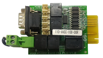 Релейная карта  POWERCOM AS400 mini, сухие контакты с гальванической развязкой, для ИБП серий MAS/MR