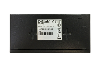 D-Link DGS-1008D/R1A Коммутатор/ Коммутатор, 8x1000Base-T, корпус металл