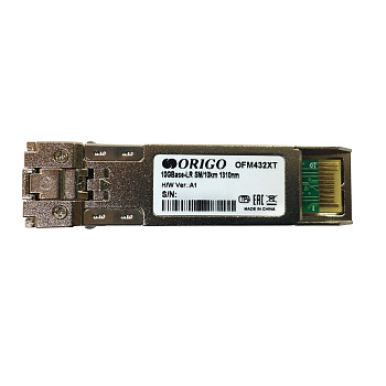 Трансивер/ OFM432XT SFP+ Transceiver, 10GBase-LR, Duplex LC, 1310nm, Single-mode, 10KM