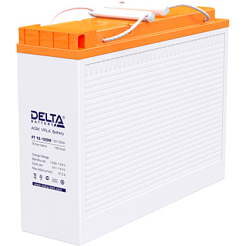 Батарея DELTA серия FT-M, FT 12-125 М, напряжение 12В, емкость 125Ач (разряд 10 часов),  макс. ток р