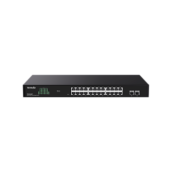 Tenda TEG2226F Коммутатор/ Коммутатор TEG2226F  24GE+2SFP Cloud Managed Switch