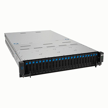 Серверная платформа/ ASUS RS720A-E12-RS24U, 2U, 2 x LGA 6096, AMD EPYC 9004 (400W), 24 x DDR5 4800/4