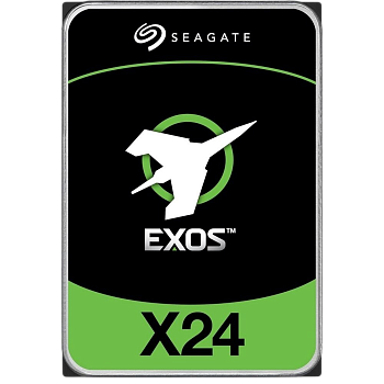 Жесткий диск/ HDD Seagate SAS 24Tb Exos X24 7200 512Mb (clean pulled) 1 year warranty (replacement S
