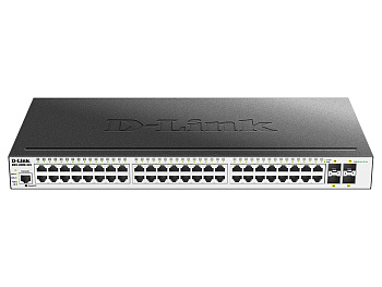 D-Link DGS-3000-52L/B1A Коммутатор/ 48 x 10/100/1000 Base-TX (1000 мбит/с), 4 x SFP