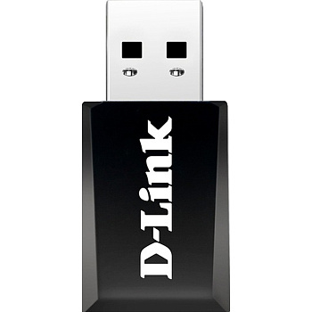 D-Link DWA-182/RU/E1A Адаптер/ AC1200 Wi-Fi USB Adapter, 2x2dBi internal antennas