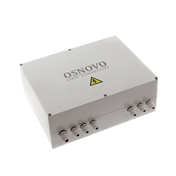OSNOVO SW-80402-WL(port 90W) Коммутатор/ Уличный управляемый (L2+) PoE коммутатор на 6 портов. Порты