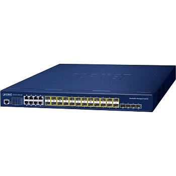 PLANET SGS-6310-16S8C4XR коммутатор/ PLANET Layer 3 16-Port 100/1000X SFP + 8-Port Gigabit TP/SFP co