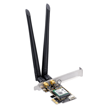 Cudy WE3000 Адаптер Wi-Fi/ 3000Mbps Wi-Fi 6 / Bluetooth 5.0 PCI Express Adapter, Intel AX200 module,