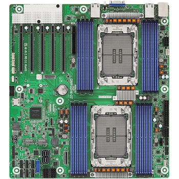 Материнская плата/ ASRock GNR2D16-2T, EEB like, 2x LGA 4710 Intel Xeon 6700P-series/ 6500P-series/ 6