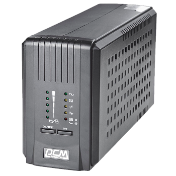 ИБП Powercom Smart King Pro+ SPT-500 400Вт 500ВА черный/ UPS Powercom Smart King Pro+ SPT-500 400W 5