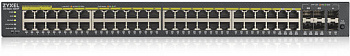 ZYXEL GS192048HPV2-EU0101F Коммутатор/ ZYXEL GS1920-48HPv2 Hybrid Smart switch PoE+ ZYXEL Nebula Fle