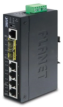 PLANET IGS-5225-4T2S IGS-5225-4T2S индустриальный управляемый коммутатор/ IP30 Industrial L2+/L4 4-P