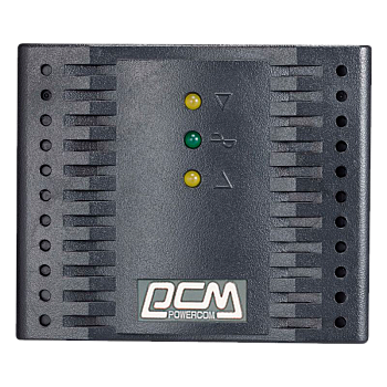 Стабилизатор напряжения TCA-3000 Black/ Powercom TCA-3000 Black Tap-Change, 1500W