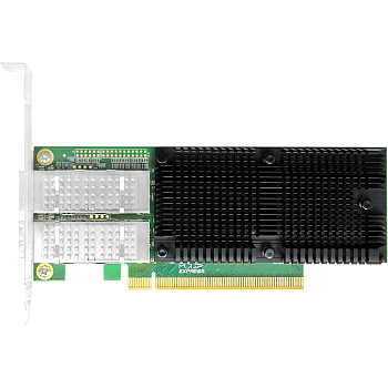 LR-Link LRES1014PF-2QSFP28 Сетевая карта/ PCIe x16 100G Dual Port QSFP28 Server Network Card